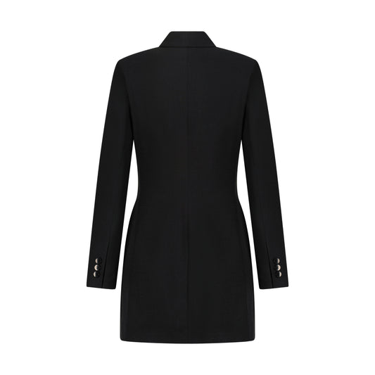 Black Longline Blazer