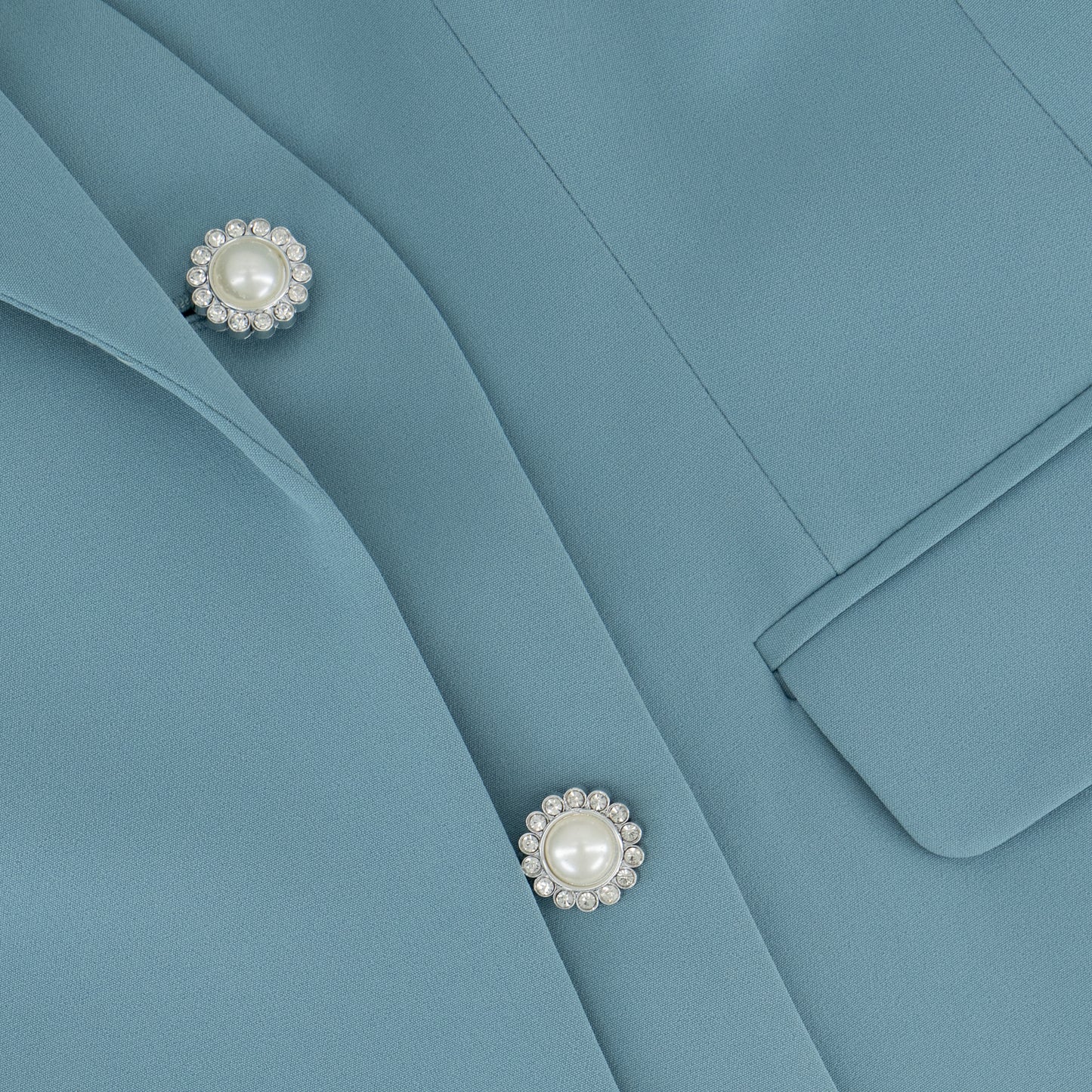 Blue Belted Blazer