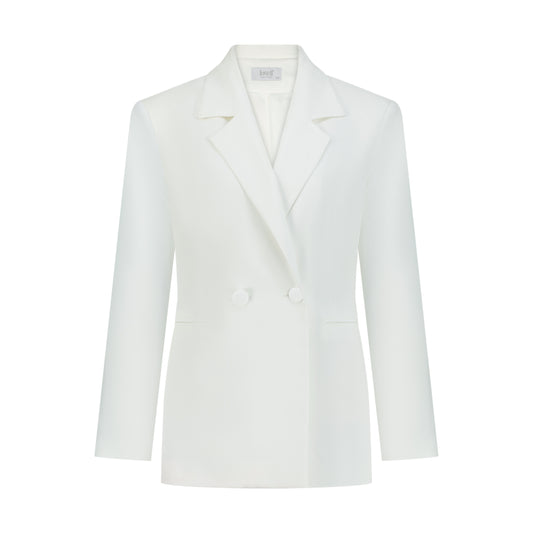 White Three-Piece Suit