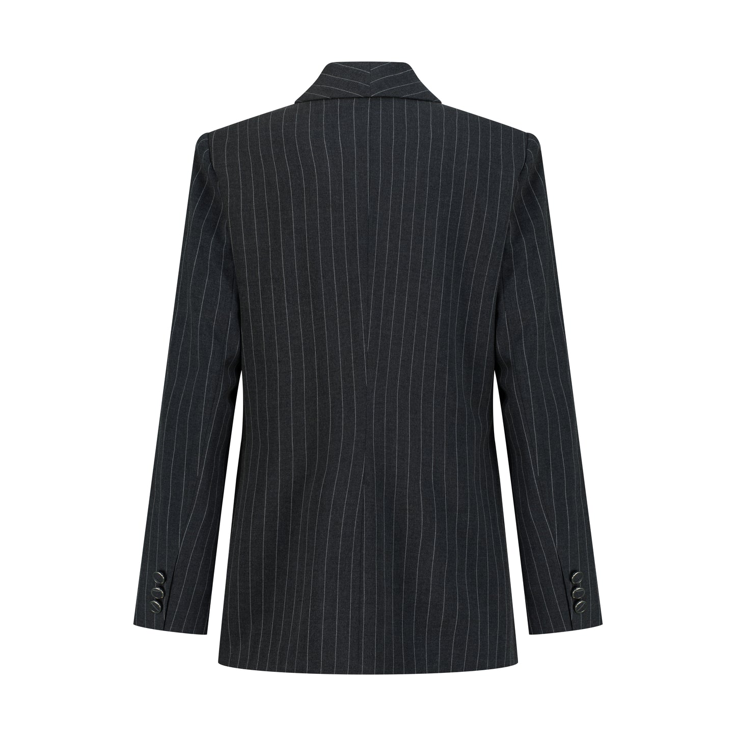 Grey Striped Suit