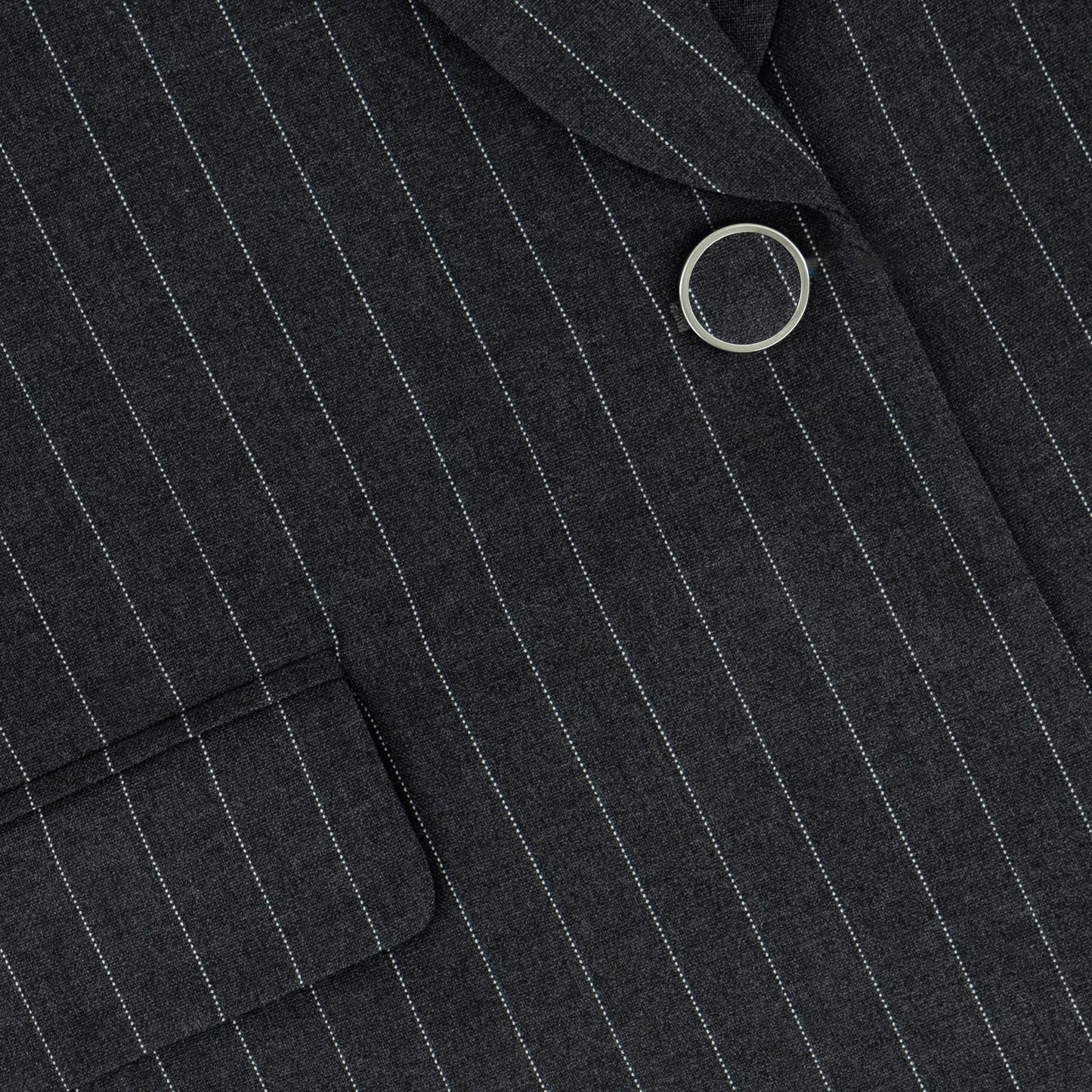 Grey Striped Suit